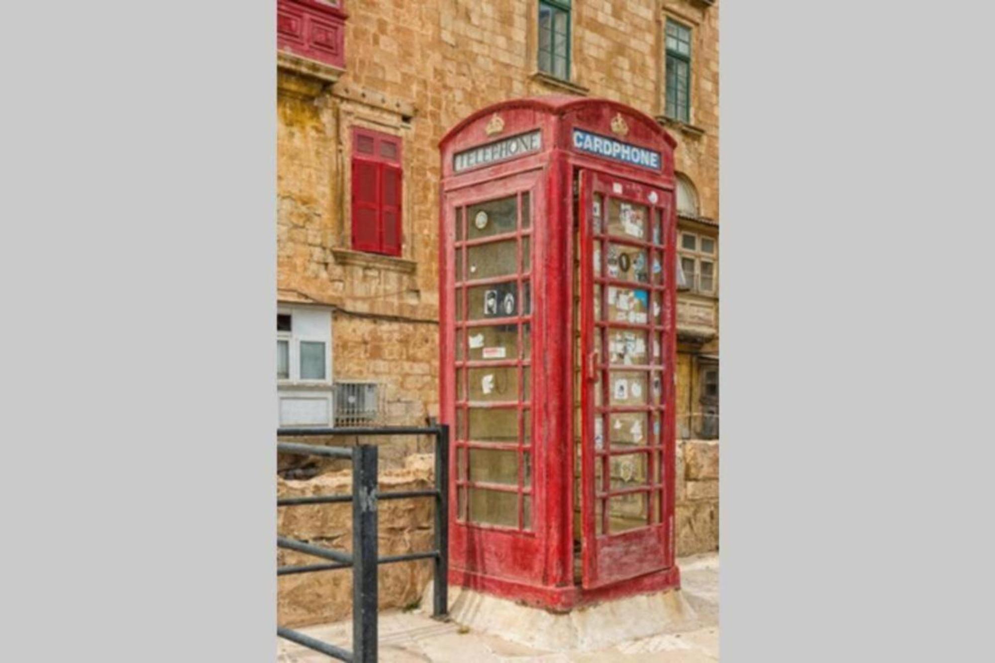 Authentic Gf Apartment With Terrace At The 3 Cities Marina Cospicua Bagian luar foto